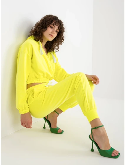 Dámská souprava EM KMPL model 18055641 fluo žlutá - FPrice Dámská souprava EM KMPL model 18055641 fluo žlutá - FPrice
