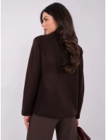 IT KR bunda FL9559.02P tmavohnedá IT KR bunda FL9559.02P tmavohnedá