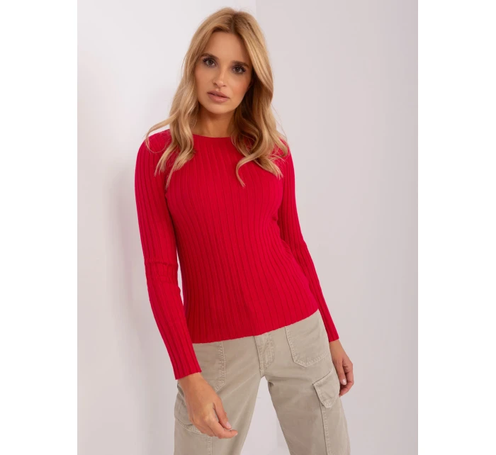 Sweter PM SW model 18900740 czerwony - FPrice Sweter PM SW model 18900740 czerwony - FPrice