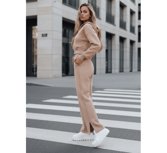 Dámská tepláková souprava beige Dstreet model 21971164 - FashionStreet