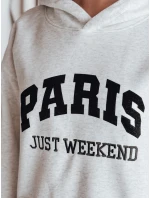 Dámská oversize mikina šedá Dstreet model 21988149 - FashionStreet