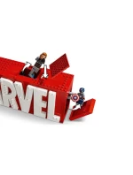 LEGO MARVEL SUPER HEROES 76313 Logo MARVEL s minifigúrkami
