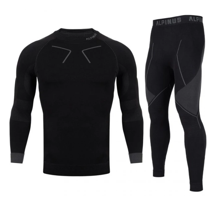 Alpinus Tactical Base Layer Set black-grey M GT43276 muži
