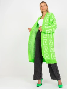 Dámsky sveter LC SW 0296 fluo zelený