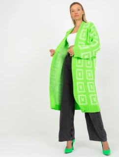 Dámsky sveter LC SW 0296 fluo zelený