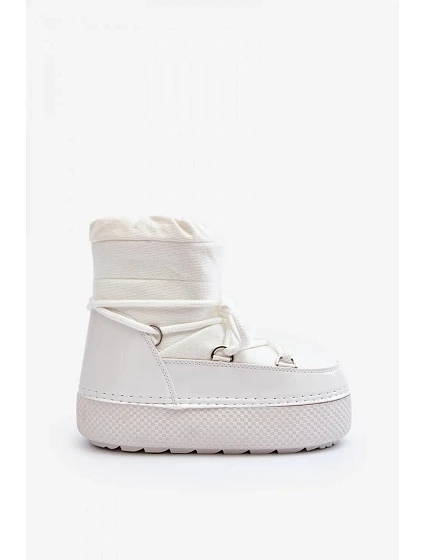 Sněhule  model bílé Step in style model 20777004 - SWEET SHOES