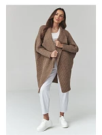 Zapínanie svetra model 226877 Makadamia