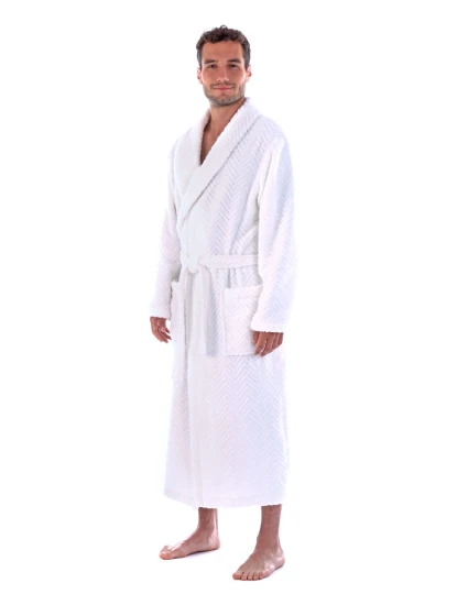 Unisex župan Athena 2116 white - Vestis