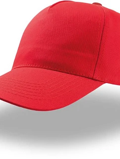 Start Five 5 panelová baseballová kšiltovka  red model 22479542 - Atlantis Headwear