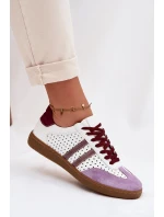 Kožené síťované dámské tenisky model 21935203 - Zazoo