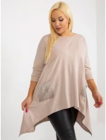 Bluzka RV BZ model 18522251 beżowy - FPrice Bluzka RV BZ model 18522251 beżowy - FPrice