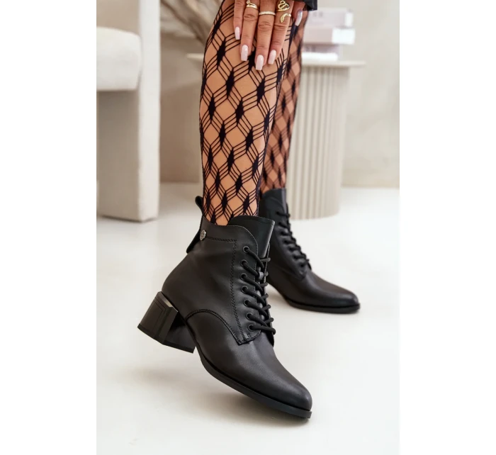 Topánky na podpätku model 199301 Step in style