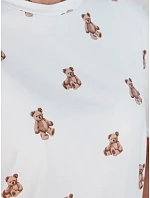 Dámske tričko HONTEY biele FashionStreet RY2551