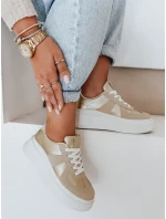 Dámske tenisky na platforme MODNIKKI gold FashionStreet ZY1004