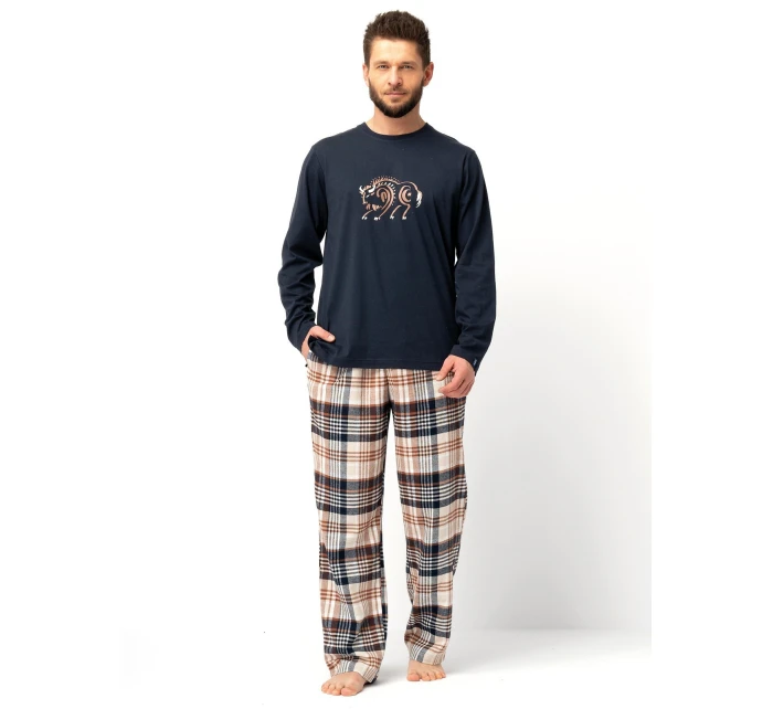 Pánské pyžamo MNS model 21291790 B25 délka/r M2XL - Key