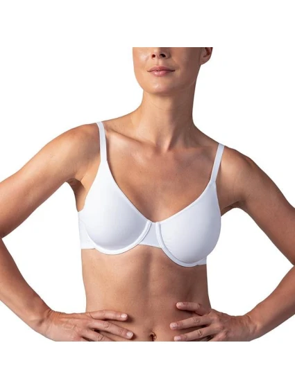 Dámska nevyztužená podprsenka MICROFIBER SOFT CUP BRA - BELLINDA - biela