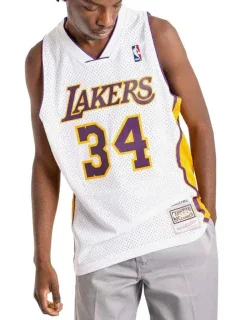 Mitchell & Ness Los Angeles Lakers NBA Shaquille O'Neal M tričko SMJY4442-LAL02SONWHIT pánske