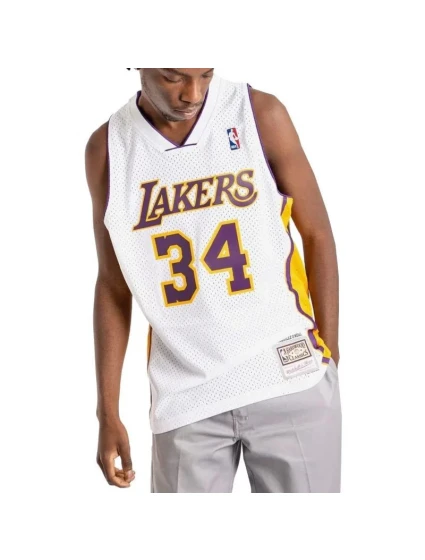 Mitchell & Ness Los Angeles Lakers NBA Shaquille O'Neal M tričko SMJY4442-LAL02SONWHIT pánske