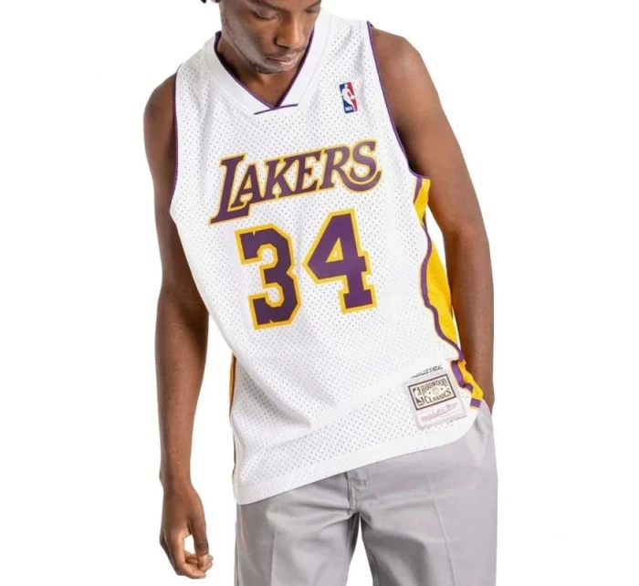 Mitchell & Ness Los Angeles Lakers NBA Shaquille O'Neal M tričko SMJY4442-LAL02SONWHIT pánske