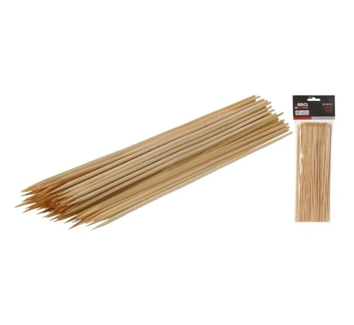 ŠPÍZY 30CM DLHÉ 100KS BAMBUSOVÉ ŠPÍZY 30CM DLHÉ 100KS BAMBUSOVÉ