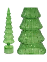 VIANOČNÝ STROMČEK ZELENÝ LED 7 KORÚN TEPLÁ BIELA 40CM VIANOČNÝ STROMČEK ZELENÝ LED 7 KORÚN TEPLÁ BIELA 40CM