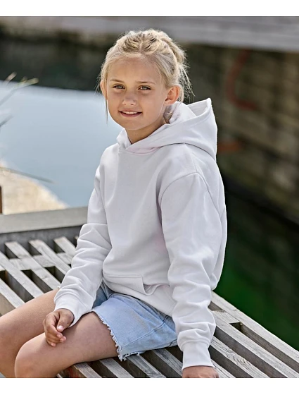 TJ Dětská mikina s kapucí z těžké bavlny "Unlabeled" navy model 22465014 - Tee Jays TJ Dětská mikina s kapucí z těžké bavlny "Unlabeled" navy model 22465014 - Tee Jays