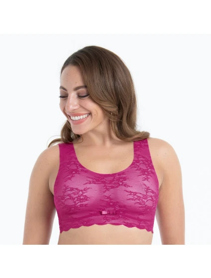 Essential Lace braletka s pěnovou výztuží model 21773218 candy pink - Anita Classix