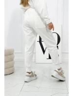 Set 2dílná mikina + kalhoty ecru Set 2dílná mikina + kalhoty ecru