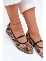 Baleríny S A Páskem Černé model 21699850 - Boto