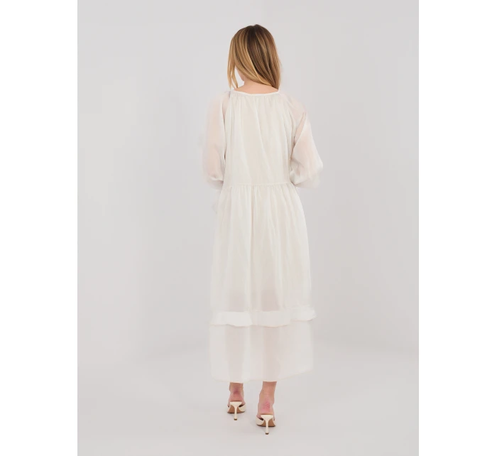 Sukienka IT SK model 22031460 jasny beżowy - FPrice