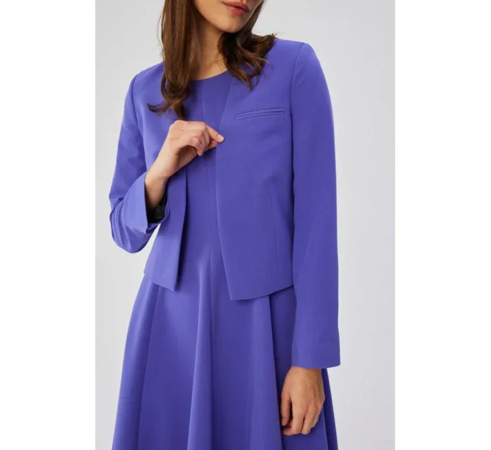 model 19647523 Blejzr s otevřenou přední částí fialový - STYLOVE