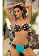 hnědé a tyrkysové plavky model 17575418 - Marko hnědé a tyrkysové plavky model 17575418 - Marko