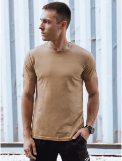 Pánske tričko bez potlače kamélie RX5611