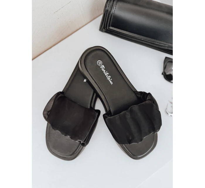 CHICLOVE dámske žabky čierne FashionStreet ZY1000