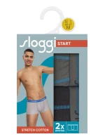 Pánske boxerky Štart Hipster C2P box - BROWN - LIGHT COMBINATION - šedá - čierna M003 - SLOGGI Pánske boxerky Štart Hipster C2P box - BROWN - LIGHT COMBINATION - šedá - čierna M003 - SLOGGI