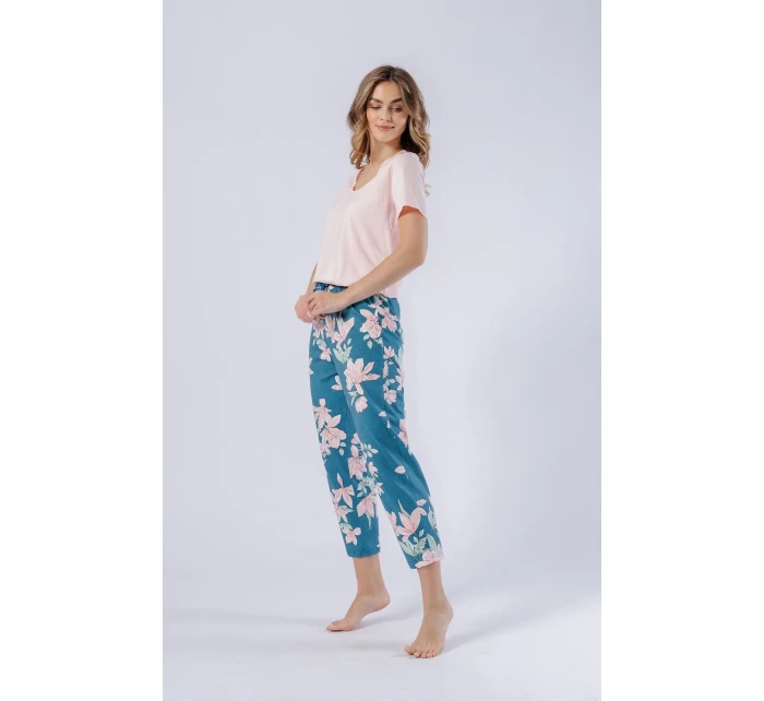 Leveza 1577 Pyžamo Celeste M-2XL