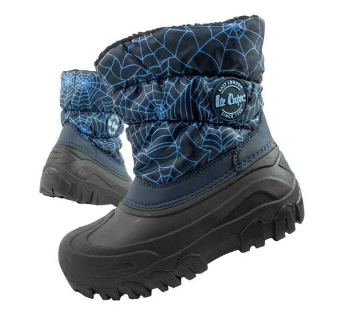 zimní boty dětské sněhule zateplené zipem model 21493910 - Lee Cooper