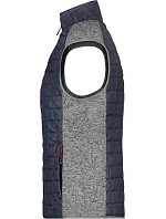 JN Dámská pletená hybridní vesta 02.0 light melange/anthracite melange model 22489231 - Daiber JN Dámská pletená hybridní vesta 02.0 light melange/anthracite melange model 22489231 - Daiber