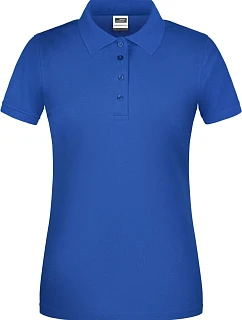 JN Dámské pracovní bio piqué polo 02.0 royal model 22529558 - Daiber