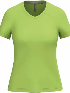 K Dámské tričko s výstřihem do V 20.K lime model 22508254 - Kariban