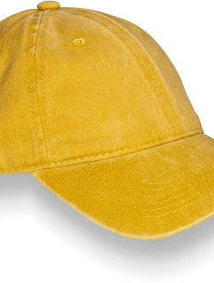 Result Headwear RC 092X 6-panelová vintage čiapka s kšiltom „Pure Cotton“ 28.092X vintage horčicová