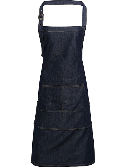 Premier PR 126 Džínsová zástera s náprsenkou 39.0126 indigo denim Premier PR 126 Džínsová zástera s náprsenkou 39.0126 indigo denim