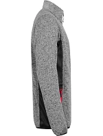 Promodoro 7700 Pánska pracovná pletená fleecová bunda 40.7700 heather grey Promodoro 7700 Pánska pracovná pletená fleecová bunda 40.7700 heather grey