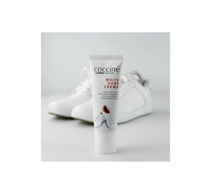 COCCINE WHITE SHOE CREAM Odżywczy Krem Do Pielęgnacji Obuwia 75ML