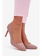 Eko kožené lodičky Sergio Leone 1339 Levandulové