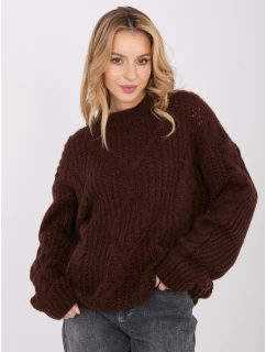 Jumper IN SW 33831.25 tmavohnedý