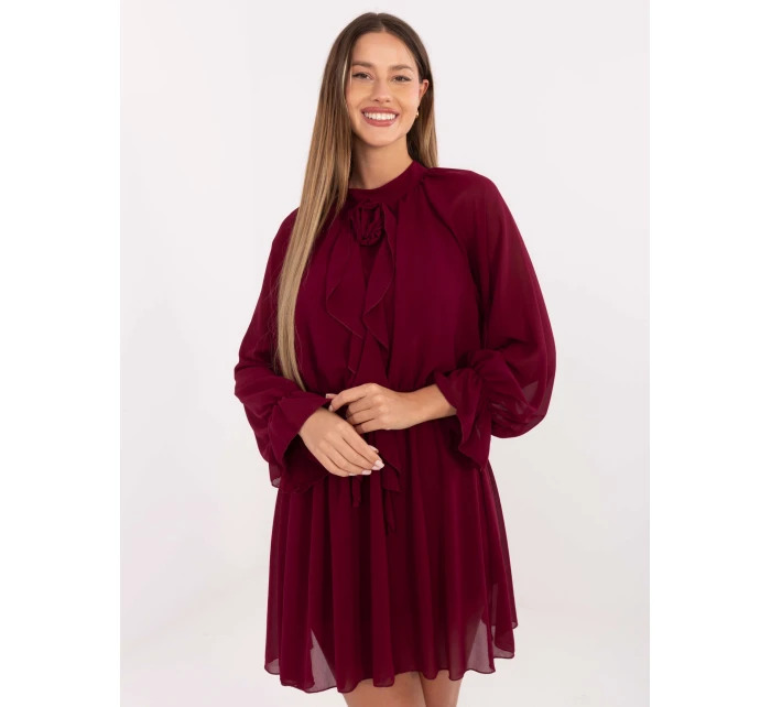 Šaty MI SK A1554.26 bordové