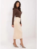 Sukňa PM SD YIS1056.84 svetlo béžová
