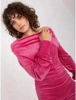 Šaty RP SK 8212.35 tmavo ružová