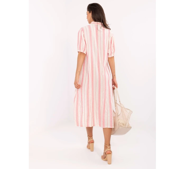 Sukienka TW SK BI model 21207197 biało różowy - FPrice